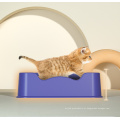 Caixa de areia de gato totalmente aberta personalizada e ecológica